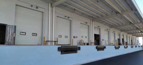 خرید درب های صنعتی قطعی فولاد گالوانیزه مقاوم در برابر باد فوم پلی اورتان داخلی online manufacture