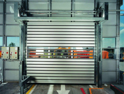 خرید 1250mm - 7000mm عرض درب مارپیچی با سرعت بالا پانل درب ضخامت 40mm online manufacture