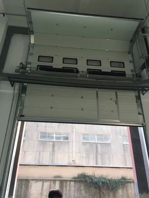 خرید درب گاراژ صنعتی با عایق پلی اورتان 40mm ضخامت و موتور AC 220V-240V online manufacture