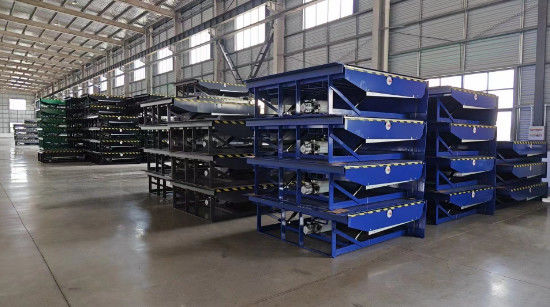برق هیدرولیک بارگذاری استیشن تراز کننده بار دینامیک 6800kg / بار ثابت 13600kg