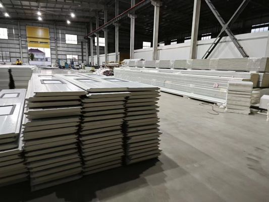 درب های صنعتی برقی با پانل درب 40 میلی متری 450N / M2 بار باد