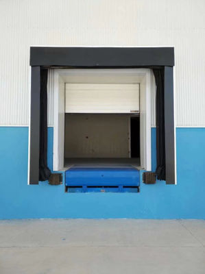 سطح دهنده های هیدرولیک خاکستری قابل تنظیم برای خلیج های بارگیری مراکز لجستیک و انبارها